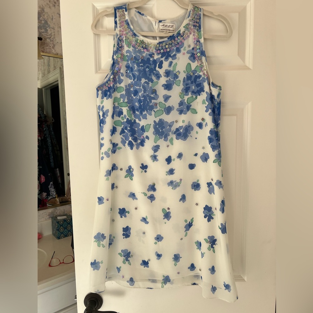 M.S.S.P Floral A-line summer dress - EUC - Size Small